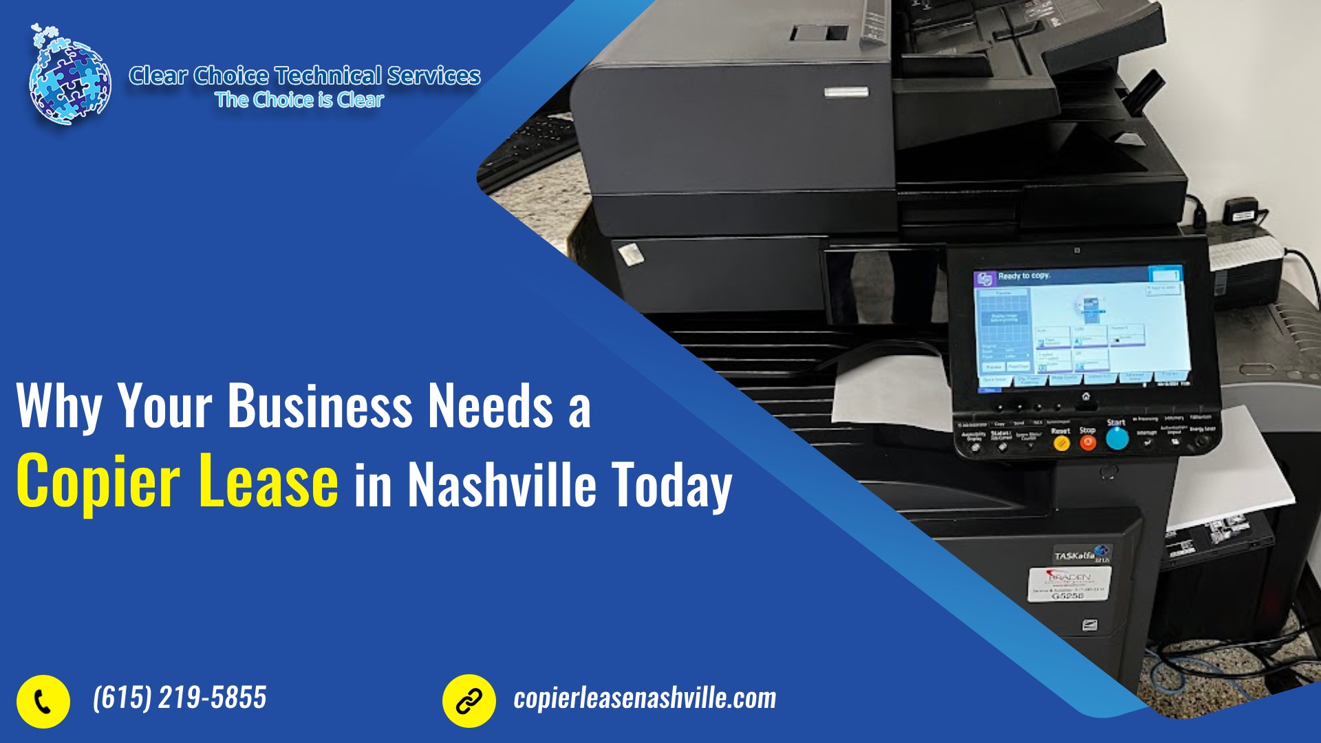 Why Your Business Needs a Copier Lease in Nashville Today