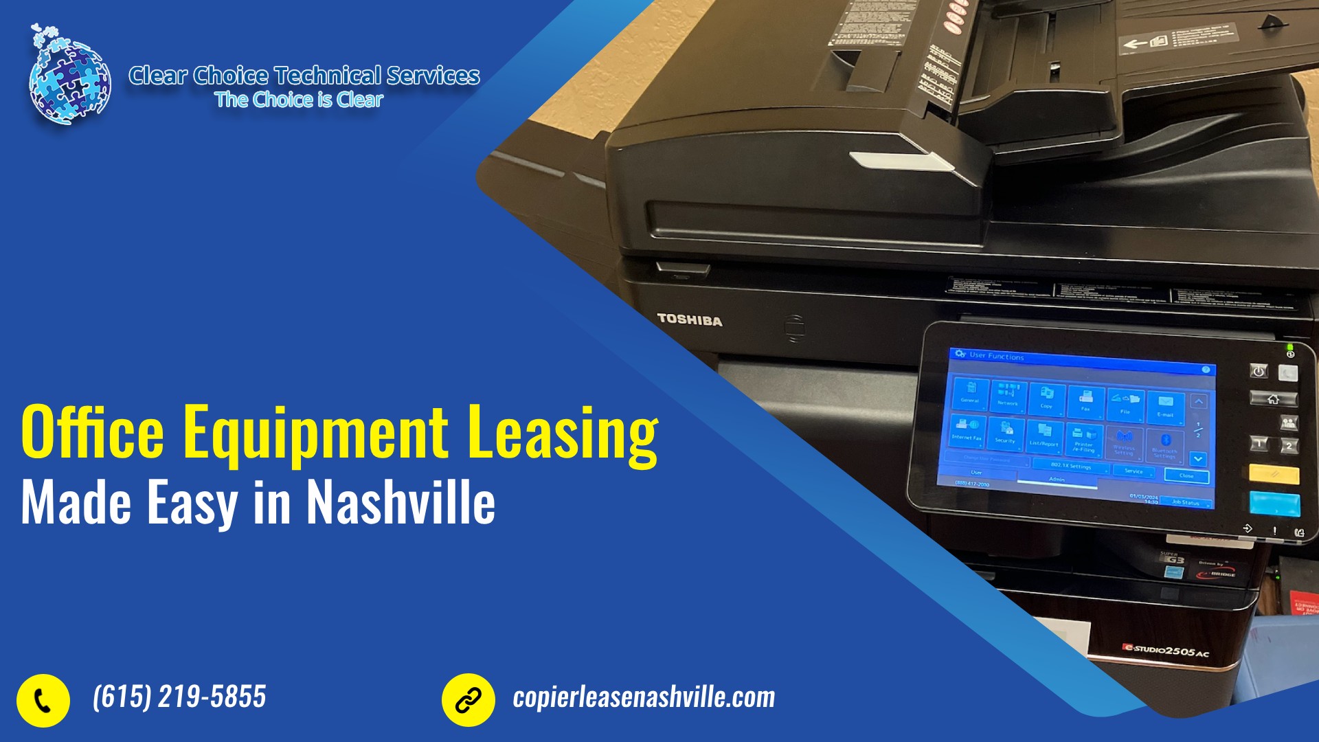 Read more about the article Office Equipment Leasing Made Easy in Nashville