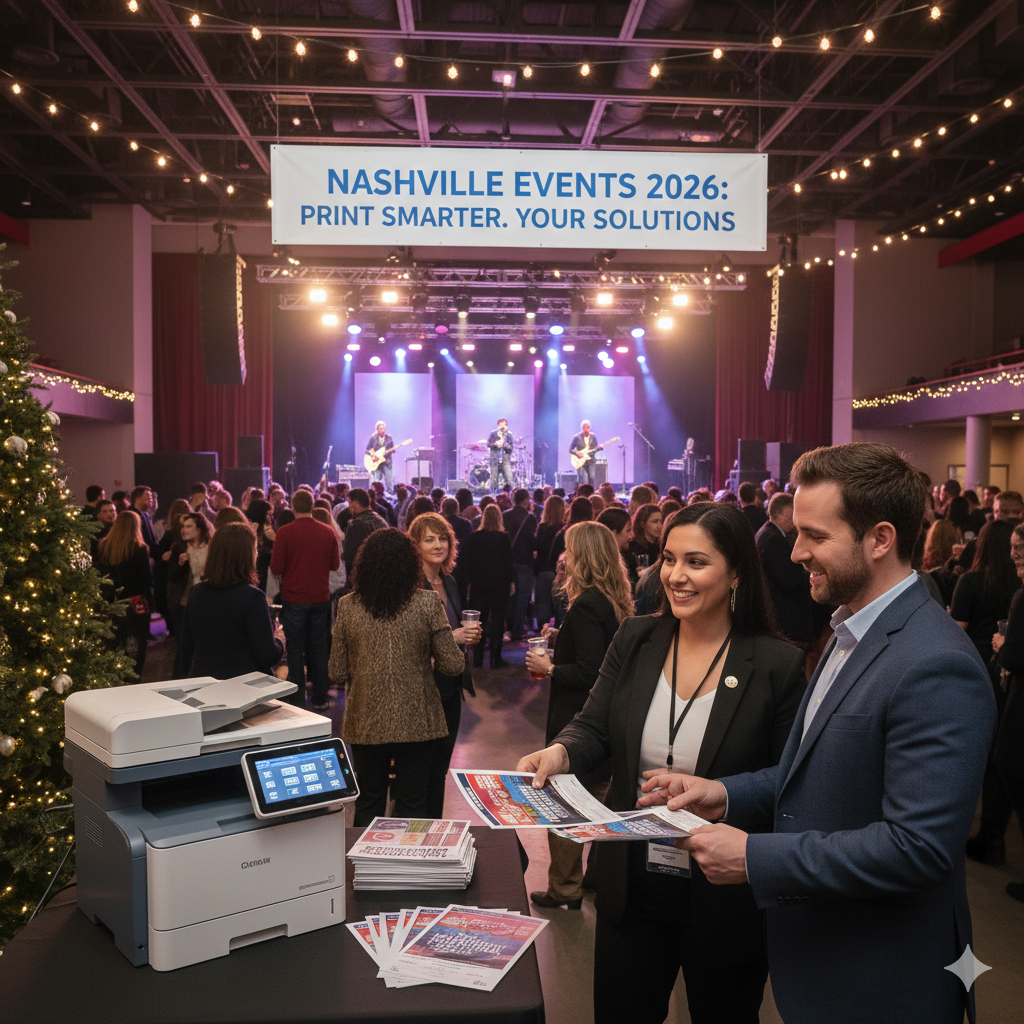 Read more about the article Print Smarter for Events: Nashville Printer Lease Solutions for 2026