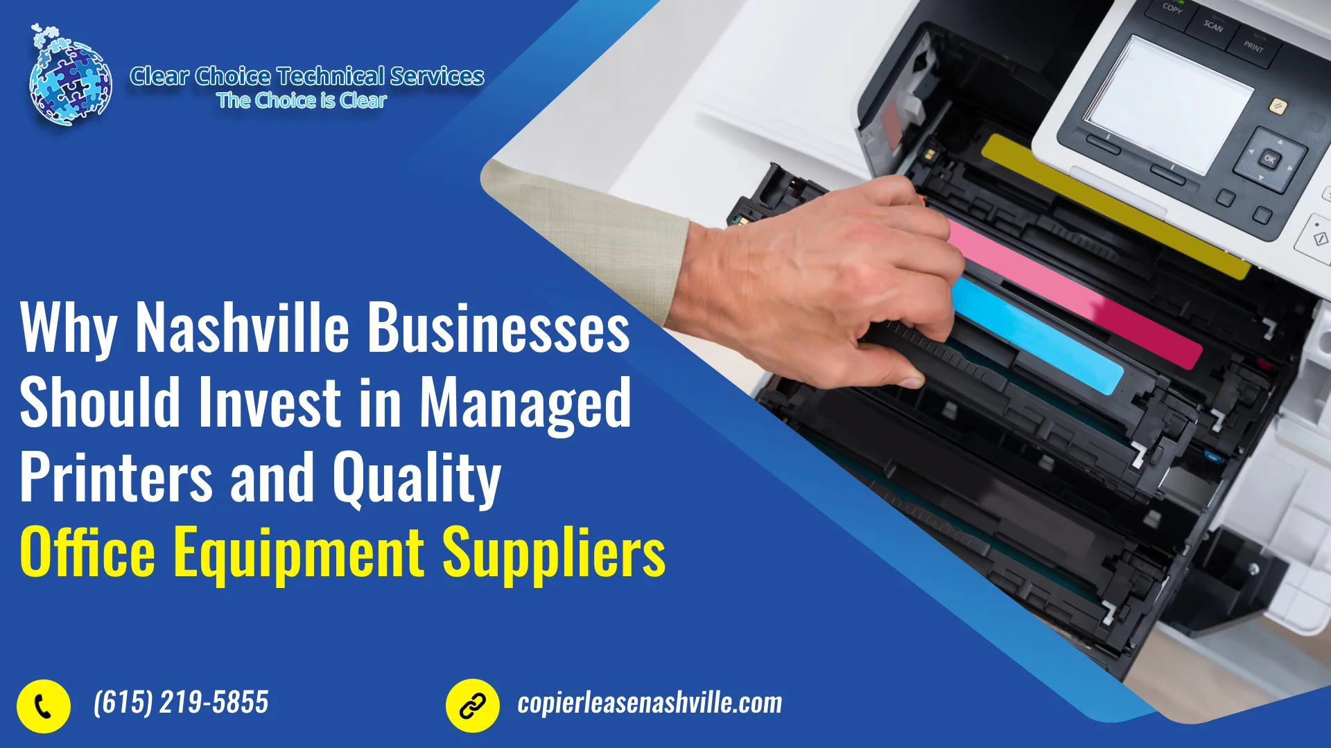 Why Nashville Businesses Should Invest in Managed Printers and Quality Office Equipment Suppliers