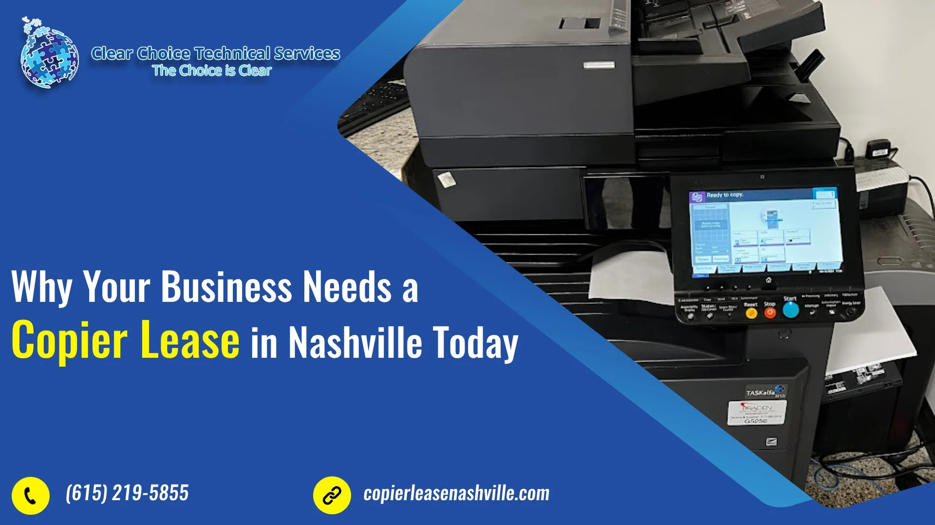 Why Your Business Needs a Copier Lease in Nashville Today