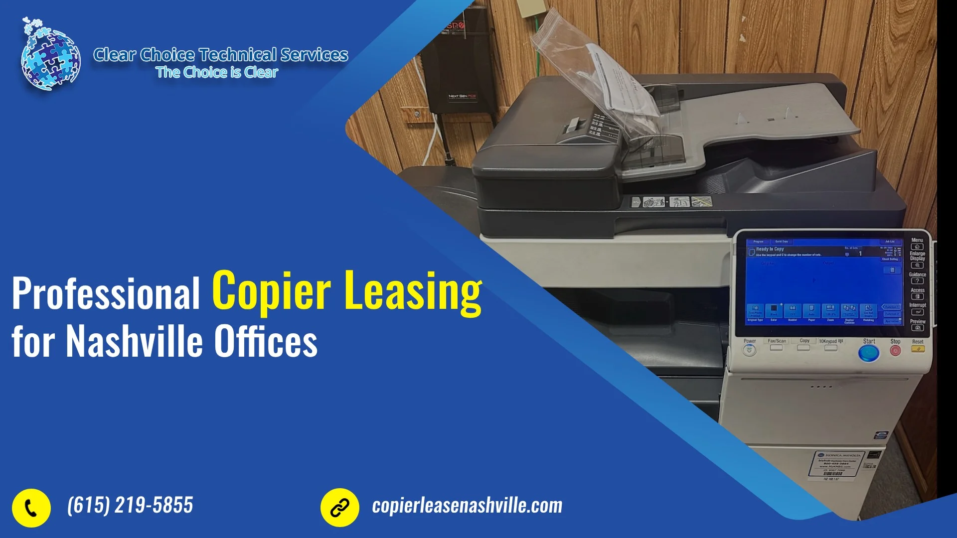 Professional Copier Leasing for Nashville Offices
